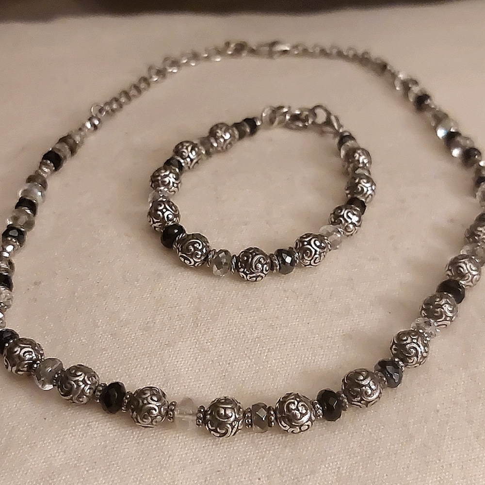 SET - Brighton beaded necklace and bracelet